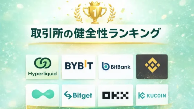 暗号通貨取引所健全性ランキング